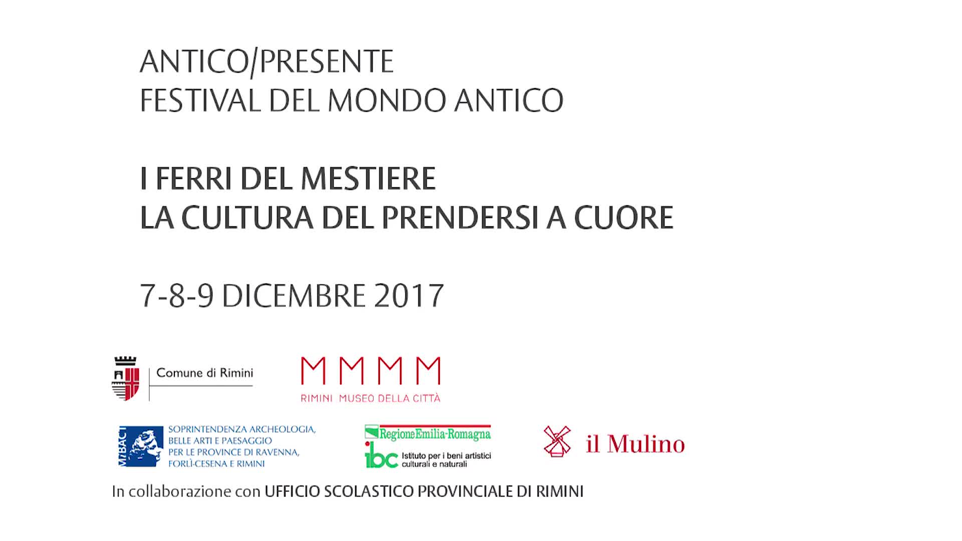 Festival del mondo antico 2017 - Fantasmi dell'antico - immagine